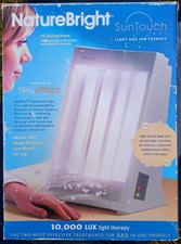 Pre Owned NatureBright SunTouch Plus Light and Ion Therapy Lamp
