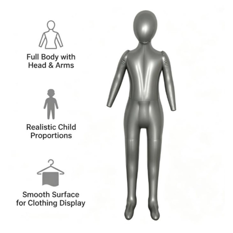 For Shop Window Display Full Body Torso Reinforced Double Seams Leak ...