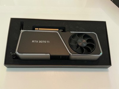 NVIDIA Founders Edition GeForce RTX 3070 Ti 8GB - Graphics Card - Excellent