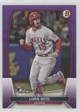 2023 Bowman Purple 239/250 Livan Soto Liván Soto #46 16kt