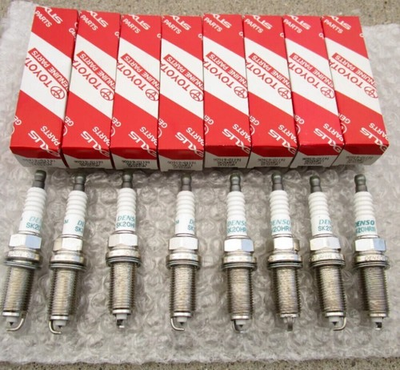 #ad 8PCS SET NEW OEM 90919 01191 Spark Plugs for 2007 2021 TOYOT TUNDRA 5.7L V8 USA $46.99
