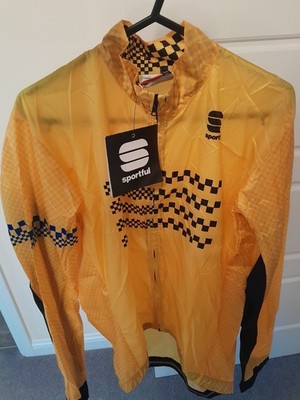 Sportful Herren Fahrrad leichte verstaubare Windschutz Jacke Road Gravel Sm