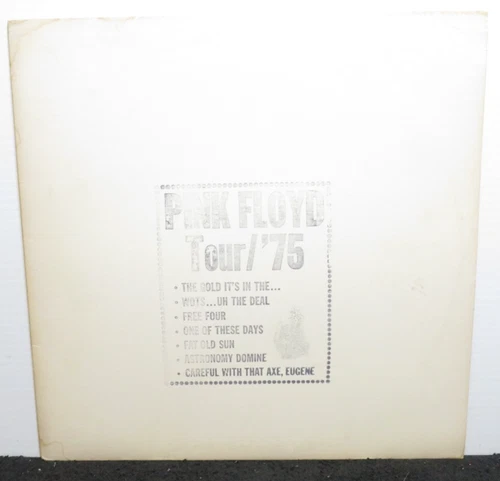 PINK FLOYD TOUR '75 (VG+) PROMO SPRO-8116 LP VINYL RECORD