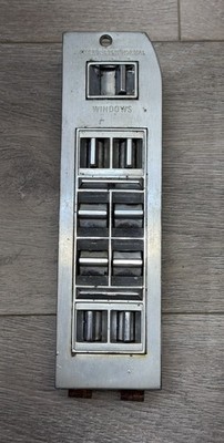 1965 Cadillac Fleetwood 8 Button power window and vent master switch W/  Lockout