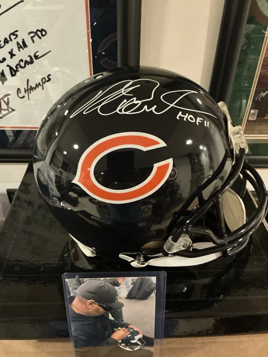 Chicago Bears Original Autographed Football NFL Helmets for sale