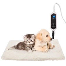 Pet Heating Pad,LED Real-Time Display of Heating Pad Temperature,Heated Bed f...