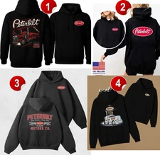 SALE! Peterbilt Truck Trucker Logo Unisex Multicolor Hoodie, Gifts For Dad