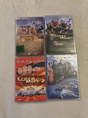 Crazy Race 1-3 und African Race, 4 Filme