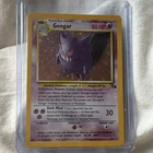 Pokémon Gengar Fossil Holo Rare Card 5/62 Stage 2 80HP 1999 English