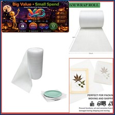 Foam Wrap Roll 10 Inch x 50 FT Cushioning Packing Sheets for Moving Supplies