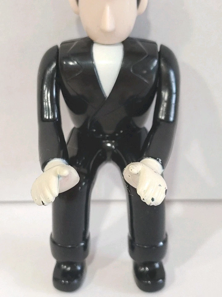 FAO Schwarz Bumper Car Replacement Driver Figure Tuxedo Brown Hair  - Image 2 of 4