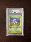 1999 Pokemon Base Set PSA 9 1st Edition Shadowless # 55 Nidoran
