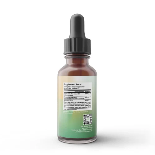 2X LUV Health Neuro Drops w/ Organic Lion's Mane | Support Nerve & Immune Syst’ - Picture 4 of 7