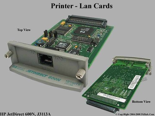 HP JETDIRECT LASERJET 4000 4000N 4000T D N T NETWORK PRINT SERVER CARD CLEAN F1 - Picture 1 of 1