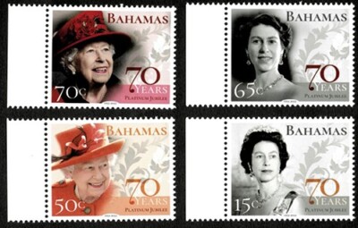 Bahamas 2022 - Queen Elizabeth II, Platinum Jubilee - Set of
