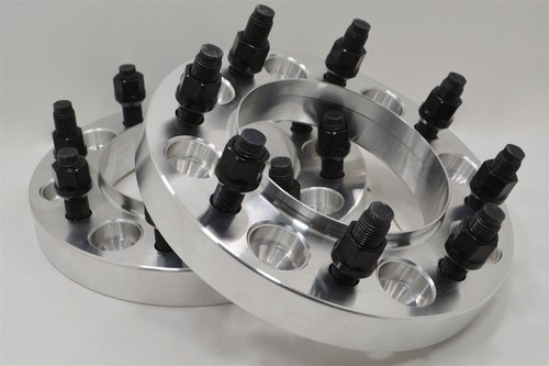 2005-2023 Ford F-350 Dually 8x200 Wheel Spacers Adapters (1.5") 14x1.5 studs - Picture 6 of 9