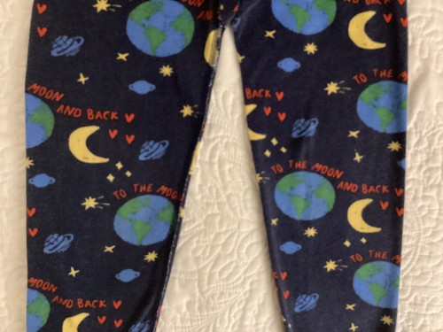 Hanna Andersson Boy 5 or 110 "To The Moon & Back Snug Fit PJ Bottoms - Picture 7 of 12