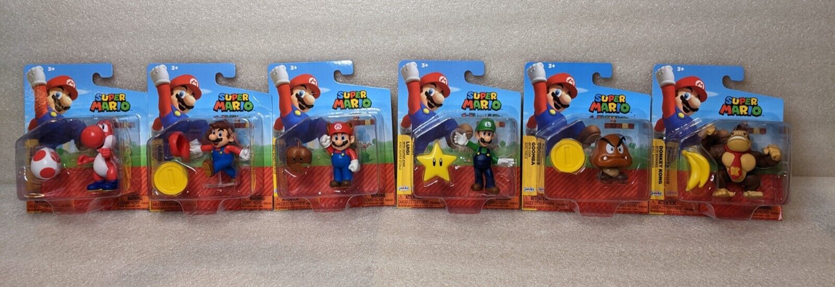 🔥NEW FULL SET of 6🔥 Nintendo Super Mario Action Figure by
