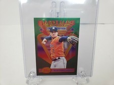 Alex Bregman 2020 Topps Finest Flashbacks Box Topper Oversized Houston Astros