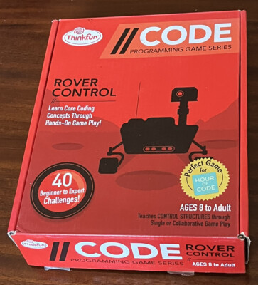 Rover Control - Code Programming Game by ThinkFun  eLearning STEM - A4