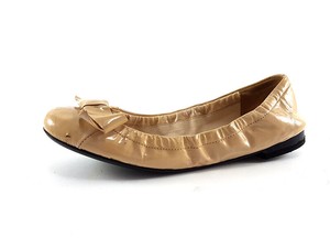 Prada BEIGE Charol Bailarinas, Zapatos de mujer Talla EE. UU. 7/UE 37 | eBay