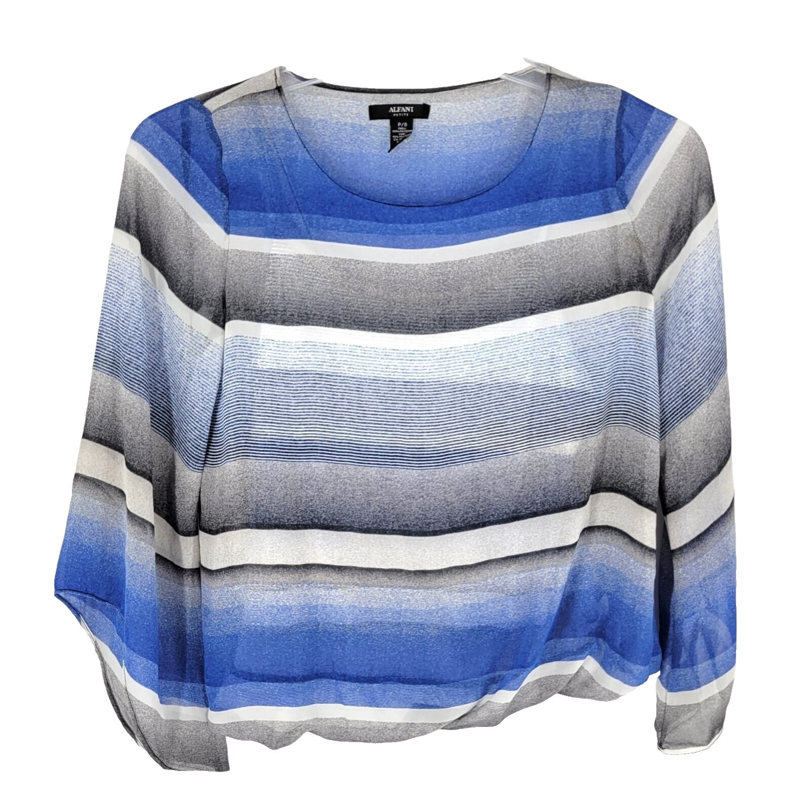 Alfani Petites Striped Tops for Women