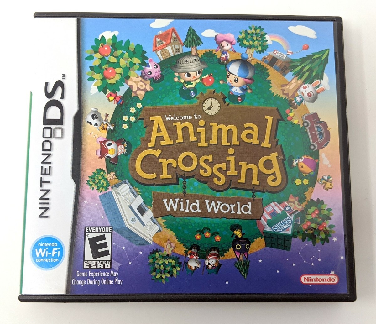 Case and Manual Only NO GAME Animal Crossing Wild World Nintendo