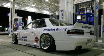 JDM RB Style Flügel Spoiler passend für Nissan Silvia S13 Coupe 240sx Ducktai...
