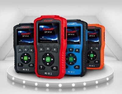 iCarsoft CP V1.0 incl. RT V1.0 + FA V1.0 für französische + italienische Marken