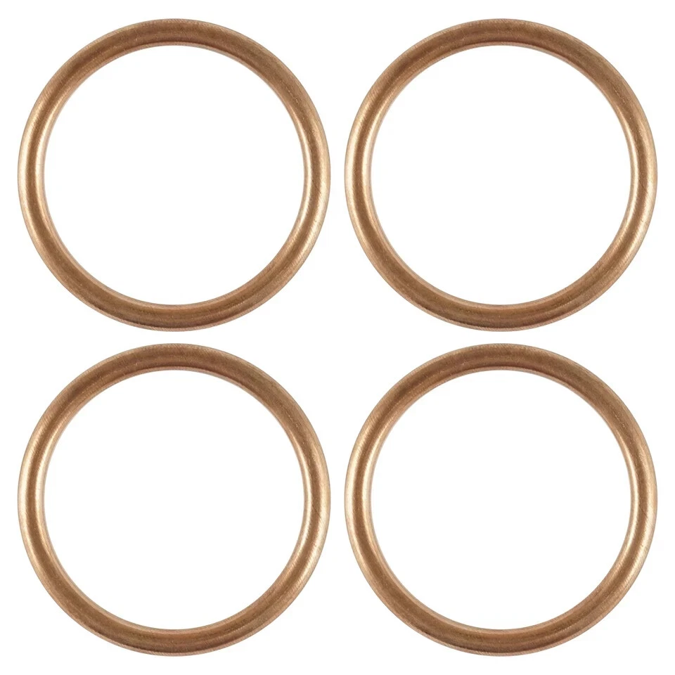 Прокладка выхлопной трубы для Honda CB900C CB900F 1980 1981 1982 упаковка 4 шт. - Изображение 3 из 4