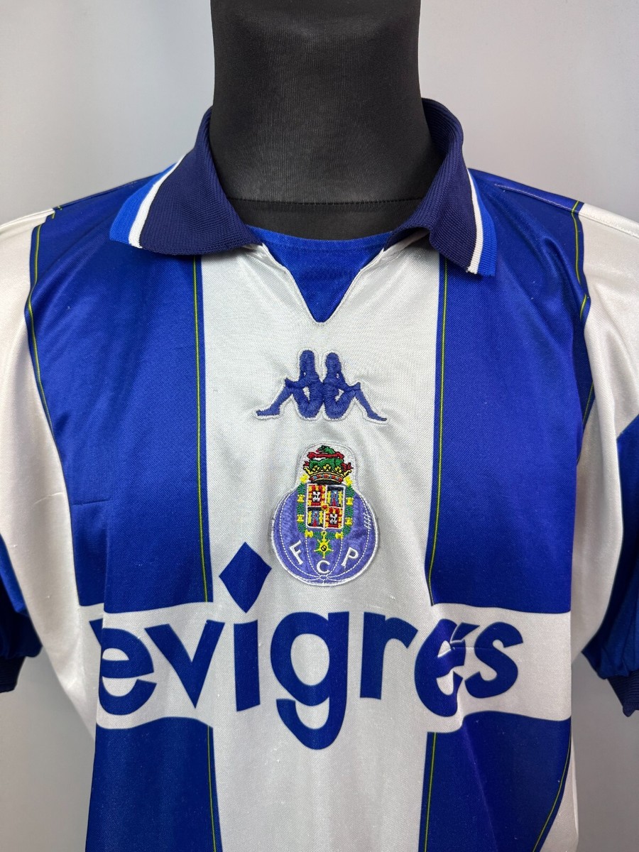 PORTO 1999 2000 HOME SHIRT FOOTBALL SOCCER JERSEY KAPPA MENS