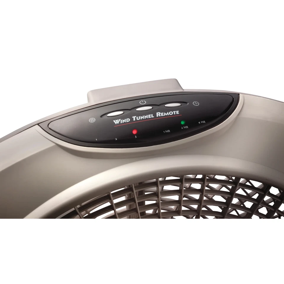 Ventilador de piso Lasko Wind Tunnel 20" 3 velocidades con control remoto, gris, A20700 Foto 4 de 4