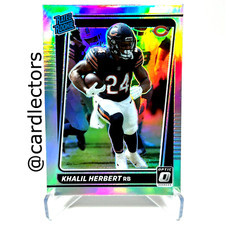 2021 Panini Donruss Optic KHALIL HERBERT #293 Rated Rookie Silver Holo PRIZM SP