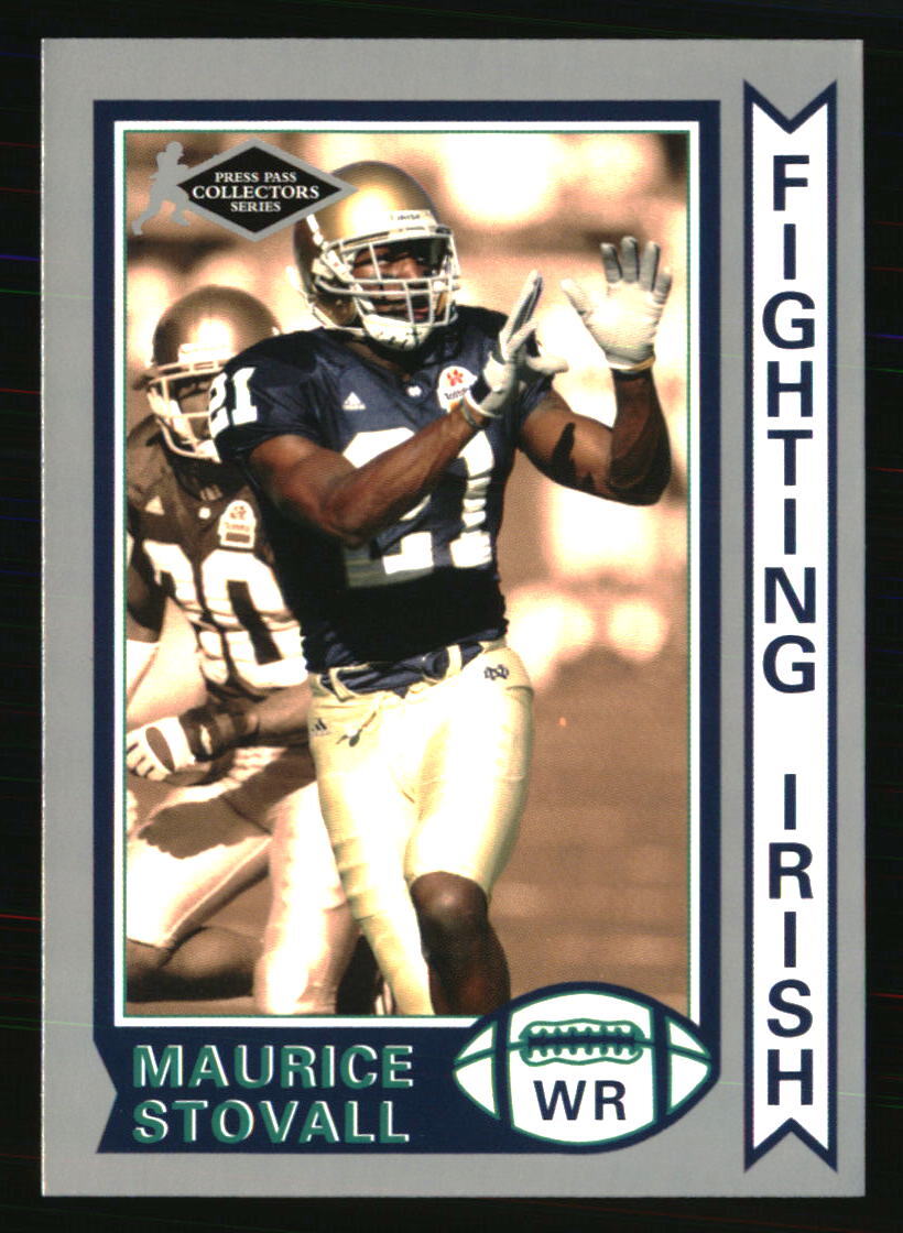 Maurice Stovall 2006 Press Pass SE #OS15 FOOTBALL Card