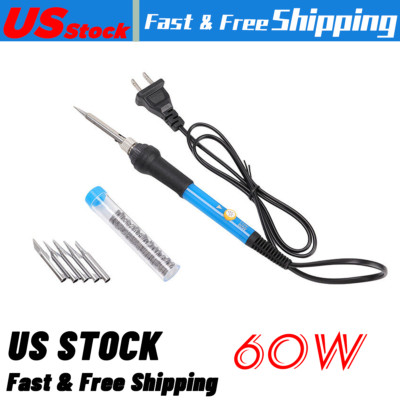 Electric Soldering Iron Gun Adjustable Temperature Welding Solder Wire Tools