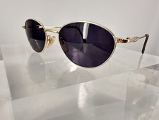 Laura Ashley Joanna Sunglasses Gold Silver Tone 135-51-18 C6-24