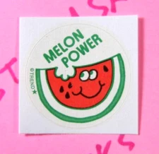 Watermelon Scented Trend Scratch & Sniff Retro Sticker