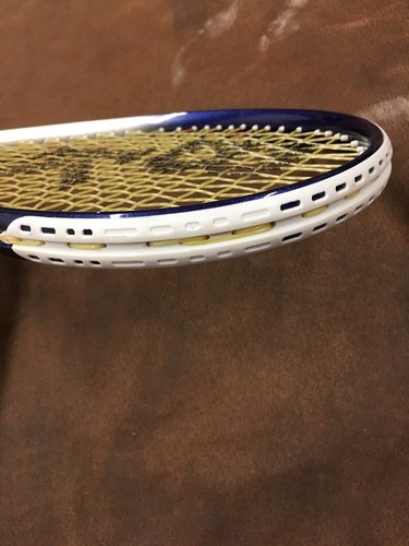 Black Knight Graphite XLR 5200 Racchetta da squash sistema conico aerotech nuova impugnatura - Foto 7 di 11