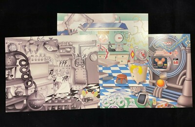 2003 Journey Through Time Map Pin Cards New -  Past, Present and Future