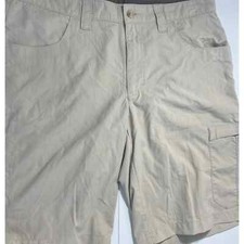 Columbia Cargo Shorts Gray Hiking Camping Mens Size 36