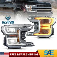 VLAND for Ford F-150 Headlights 2018 2019 2020 Limited Platinum Lariat XLT SSV