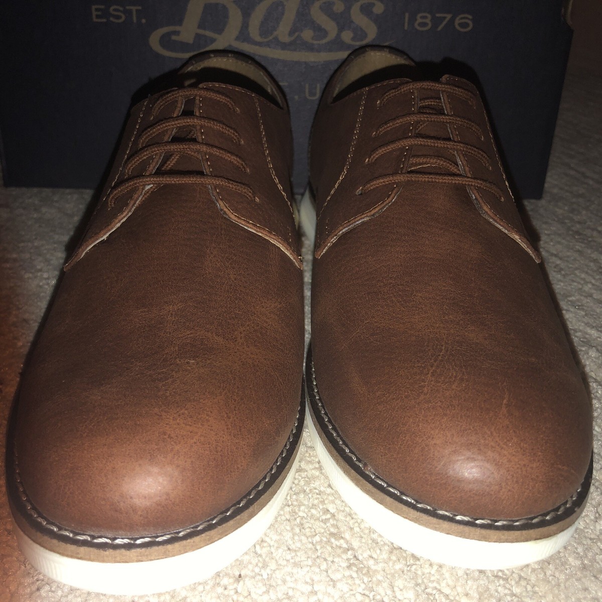 G. H. Bass & Co. Randell WX Mens Shoes Sz 8 Tan/Brown Casual 