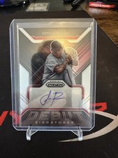 2022 Prizm Baseball #DS-SR Seth Romero Debut Signatures Rookie Auto 