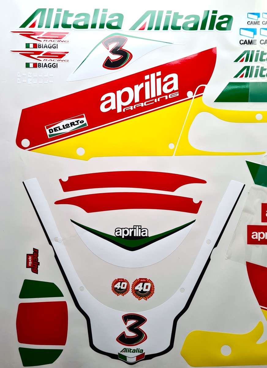 Yamaha DT 125 91-03 4BL Yellow Speedblocks DEKOR DECAL KIT Aufkleber
