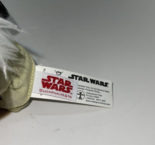 Star Wars Official Product Yoda Plush Keychain Brand New 3” - Picture 7 of 7
