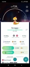 Pokemon Shiny Scraggy - TRADE 20k Or 1 Mill Dust - Pls Read Item Description