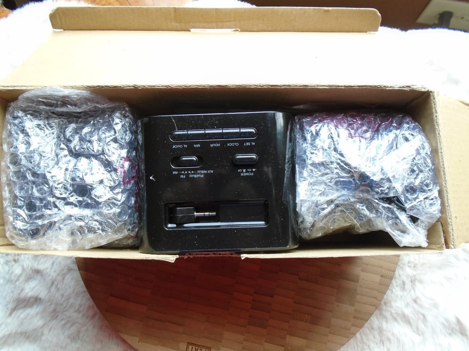 GPX Home Music System AM/FM Radio MP3 Dock HM109B NEW w/Instructions - Image 3 of 4