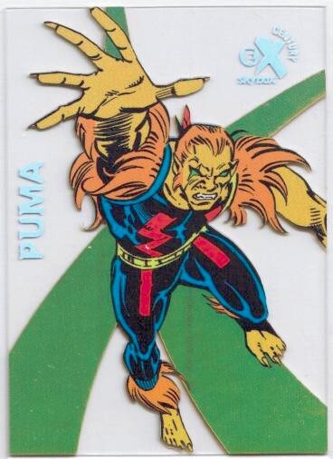 Spider-Man 2017 Fleer Ultra: EX Century EX38 Puma