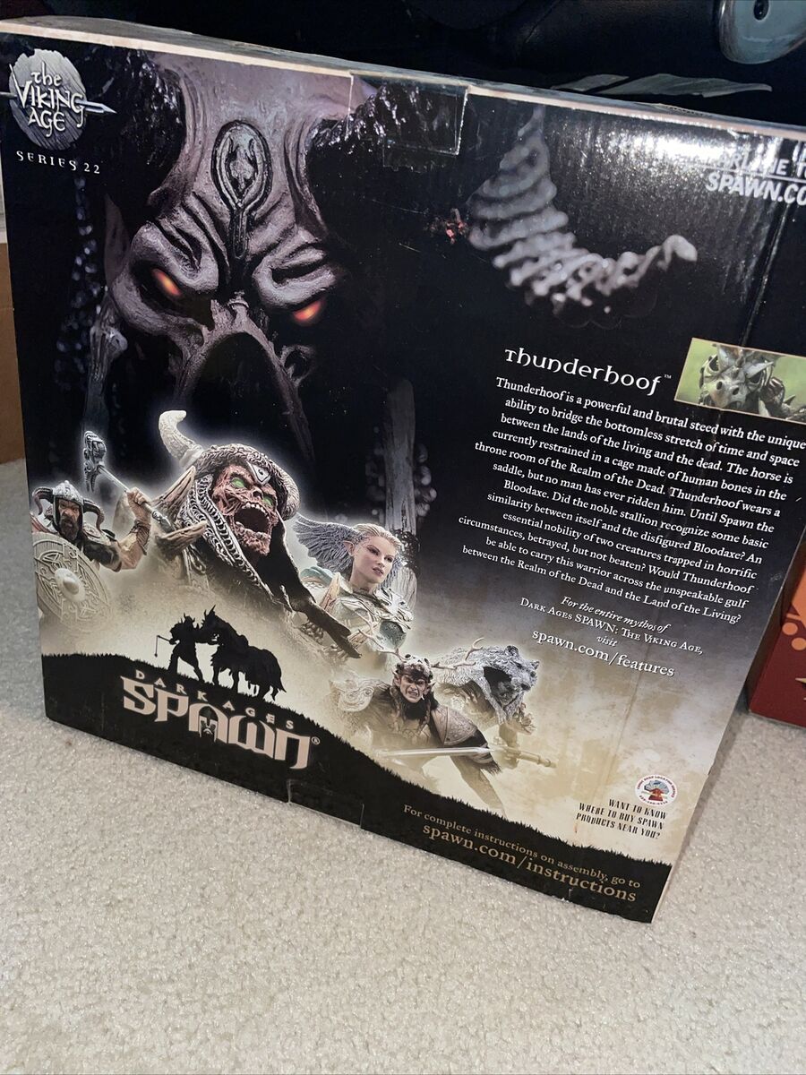 McFarlane Toys Spawn the Bloodaxe & Thunderhoof Action McFarlane Toys Spawn the Bloodaxe & Thunderhoof Action