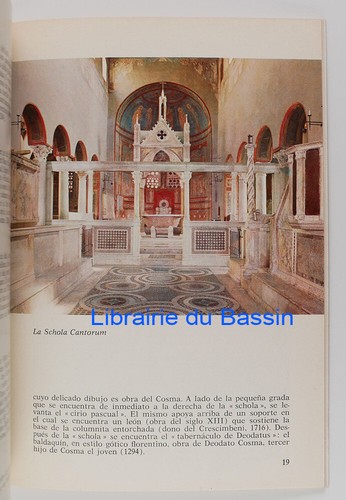 S. Maria in Cosmedin Santa Maria in Cosmedin Sainte Marie en Cosmedin 1969 - Imagen 3 de 5
